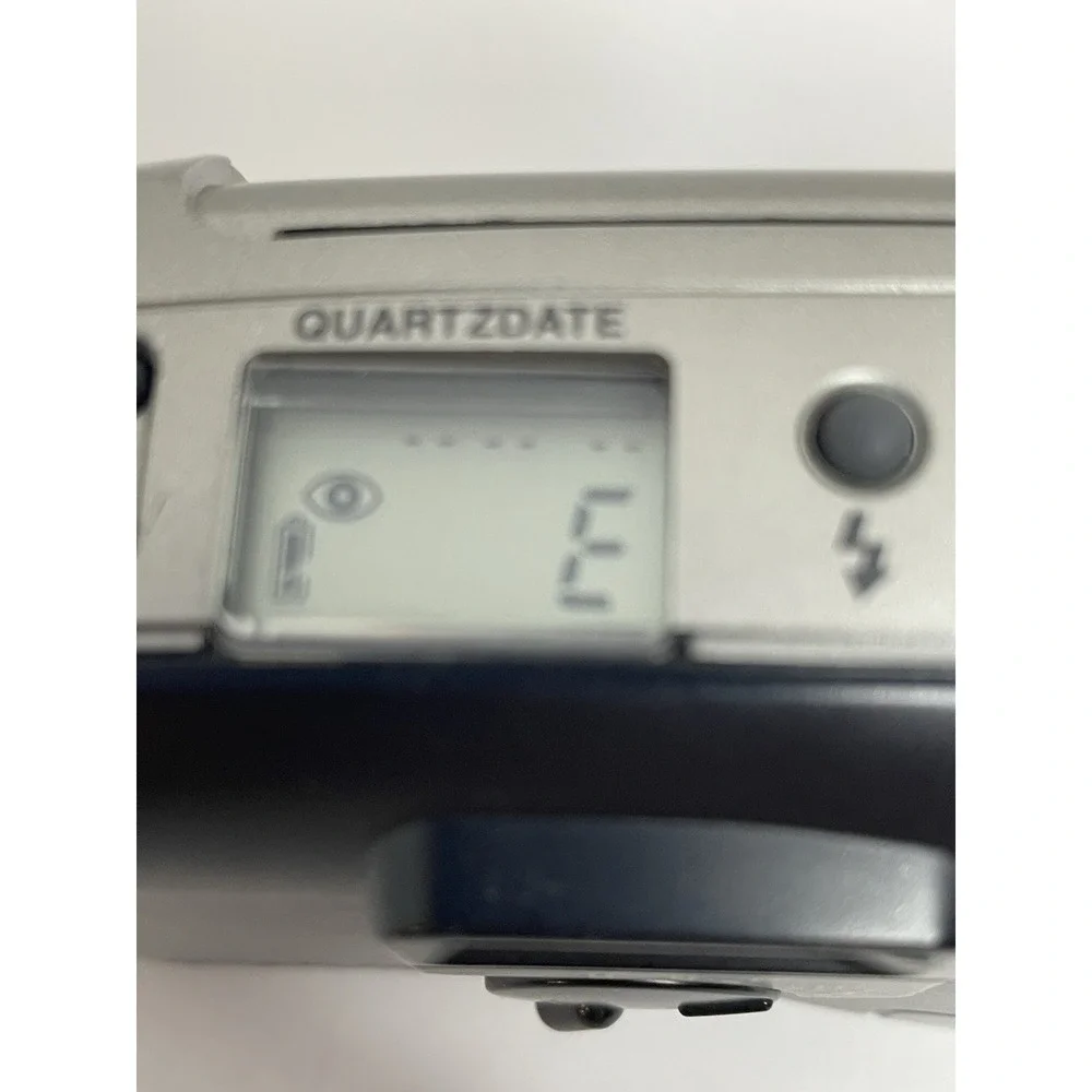 Olympus Newpic AF200 Silver Point & Shoot APS Film Camera 35mm Not Tested PARTS